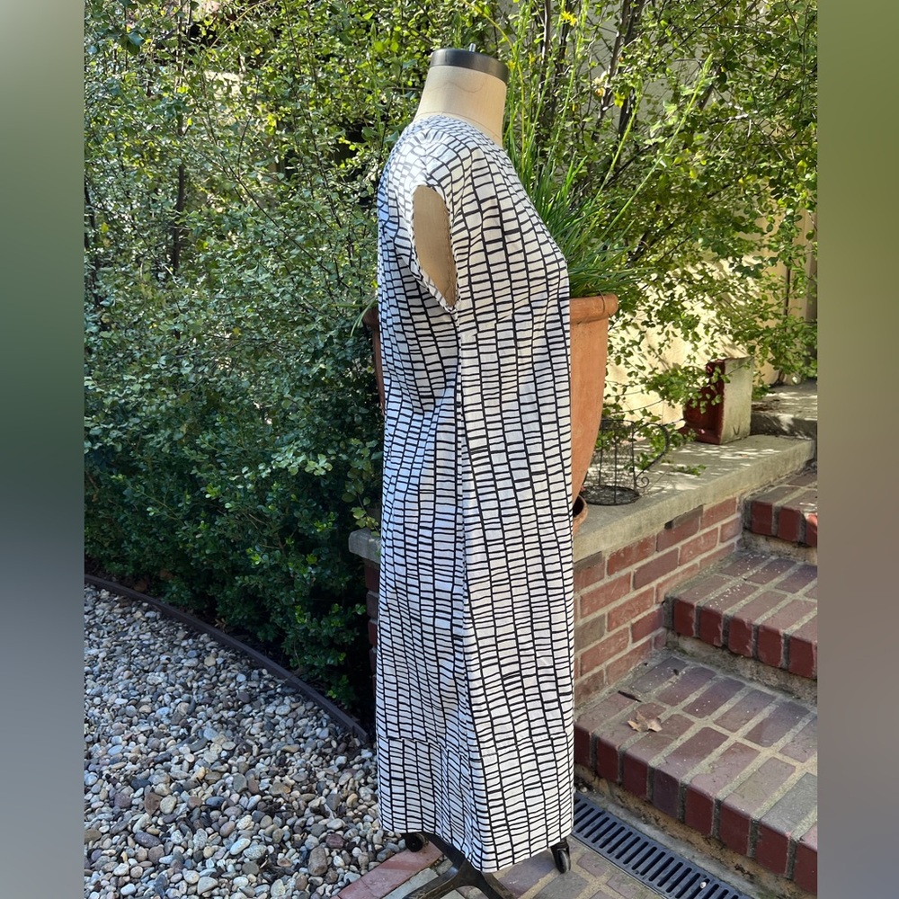 Peserico midi shift dress with pockets - size 40 - Picture 3 of 5